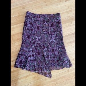 Y2K midi skirt